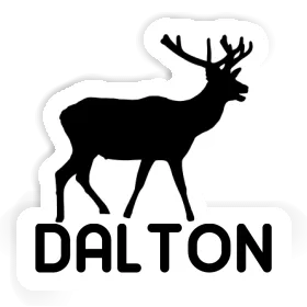 Dalton Autocollant Cerf Image