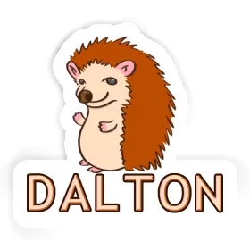 Sticker Hedgehog Dalton Image
