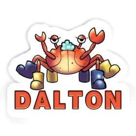 Crab Sticker Dalton Image