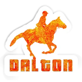 Horse Rider Sticker Dalton Image