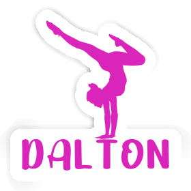 Sticker Yoga Woman Dalton Image