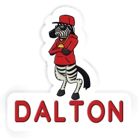 Sticker Zebra Dalton Image