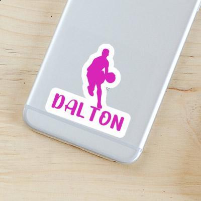 Joueur de basket-ball Autocollant Dalton Notebook Joueur de basket-ball Autocollant Dalton Notebook Image