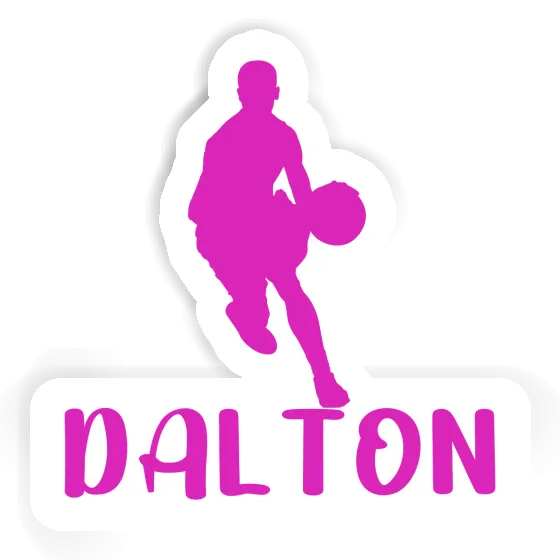 Joueur de basket-ball Autocollant Dalton Notebook Joueur de basket-ball Autocollant Dalton Gift package Image