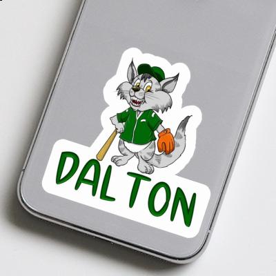 Sticker Baseball Cat Dalton Image