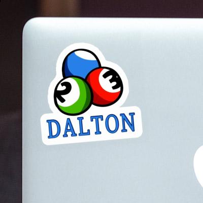 Autocollant Boule de billard Dalton Laptop Image
