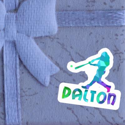 Baseball Player Sticker Dalton Image