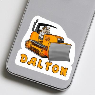 Dalton Sticker Bulldozer Notebook Dalton Sticker Bulldozer Gift package Image
