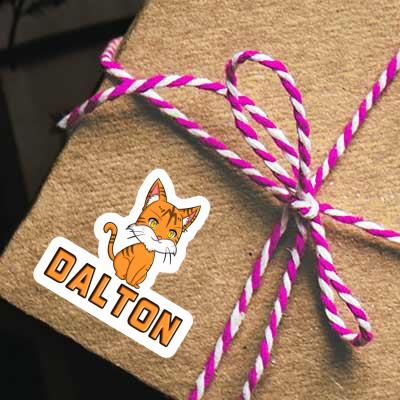 Autocollant Dalton Chat Gift package Image