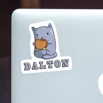 Sticker Cat Dalton Notebook Sticker Cat Dalton Gift package Image