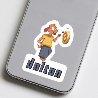 Sticker Dartspieler Dalton Gift package Image