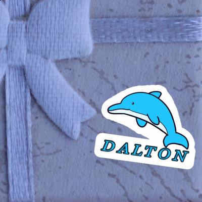 Dalton Sticker Dolphin Notebook Dalton Sticker Dolphin Gift package Image