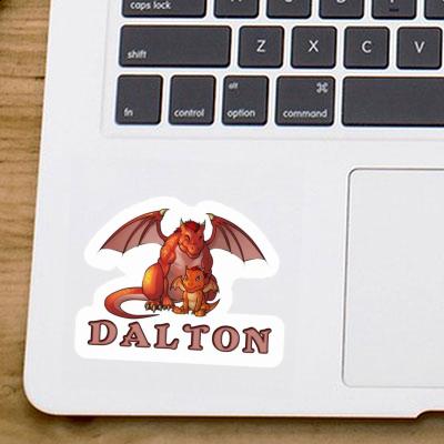 Aufkleber Drache Dalton Notebook Aufkleber Drache Dalton Gift package Image