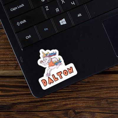 Läuferin Aufkleber Dalton Laptop Läuferin Aufkleber Dalton Laptop Image