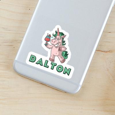Dalton Autocollant Licorne festive Notebook Dalton Autocollant Licorne festive Gift package Image