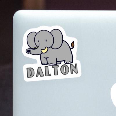 Éléphant Autocollant Dalton Notebook Éléphant Autocollant Dalton Notebook Image