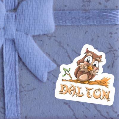 Aufkleber Eule Dalton Gift package Image