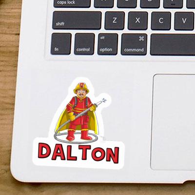Aufkleber Feuerwehrmann Dalton Aufkleber Feuerwehrmann Dalton Image