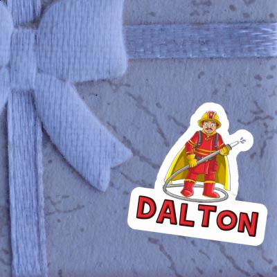Aufkleber Feuerwehrmann Dalton Gift package Image