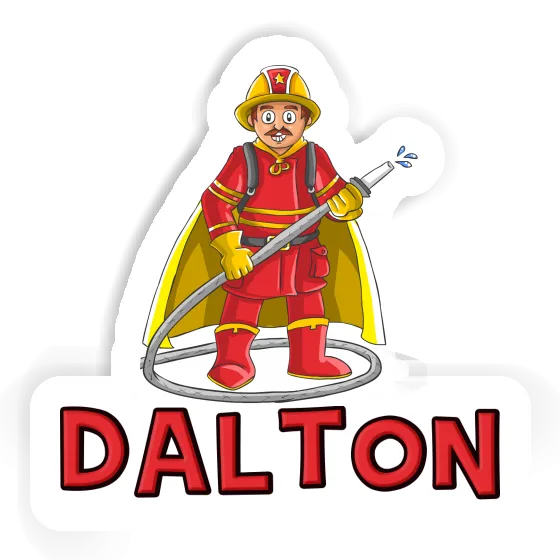 Aufkleber Feuerwehrmann Dalton Gift package Image