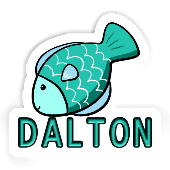 Sticker Fish Dalton Notebook Sticker Fish Dalton Gift package Image