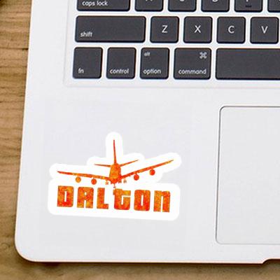 Sticker Dalton Airplane Notebook Sticker Dalton Airplane Gift package Image