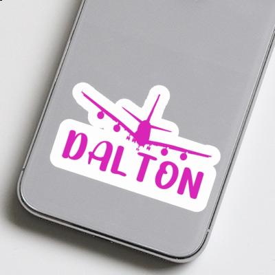 Sticker Dalton Airplane Notebook Sticker Dalton Airplane Gift package Image