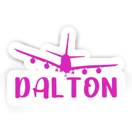 Sticker Dalton Airplane Notebook Sticker Dalton Airplane Gift package Image