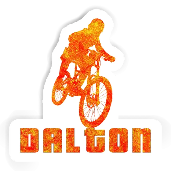 Sticker Dalton Freeride Biker Notebook Image