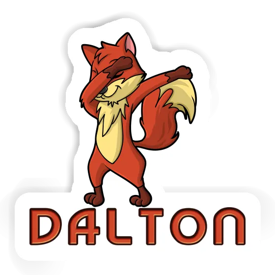 Autocollant Dalton Renard Gift package Image