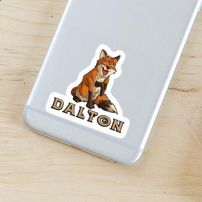 Dalton Sticker Fox Notebook Image