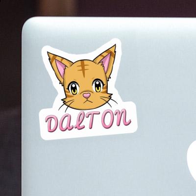 Dalton Autocollant Tête de chat Notebook Dalton Autocollant Tête de chat Notebook Image