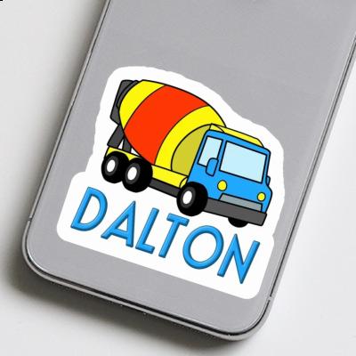 Autocollant Dalton Camion malaxeur Notebook Autocollant Dalton Camion malaxeur Notebook Image