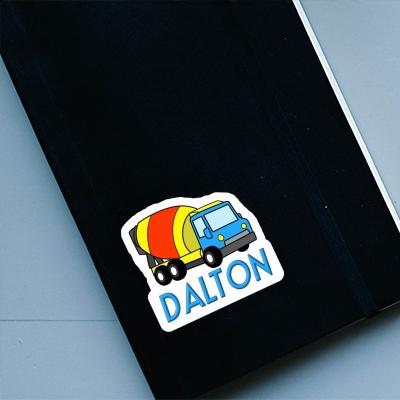 Autocollant Dalton Camion malaxeur Image