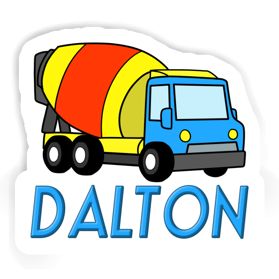 Autocollant Dalton Camion malaxeur Gift package Image