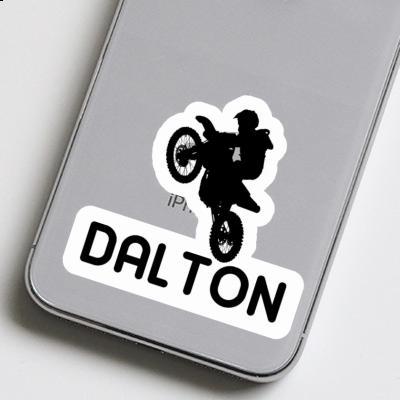 Autocollant Motocrossiste Dalton Autocollant Motocrossiste Dalton Image