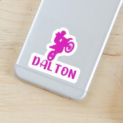 Autocollant Dalton Motocrossiste Laptop Autocollant Dalton Motocrossiste Laptop Image