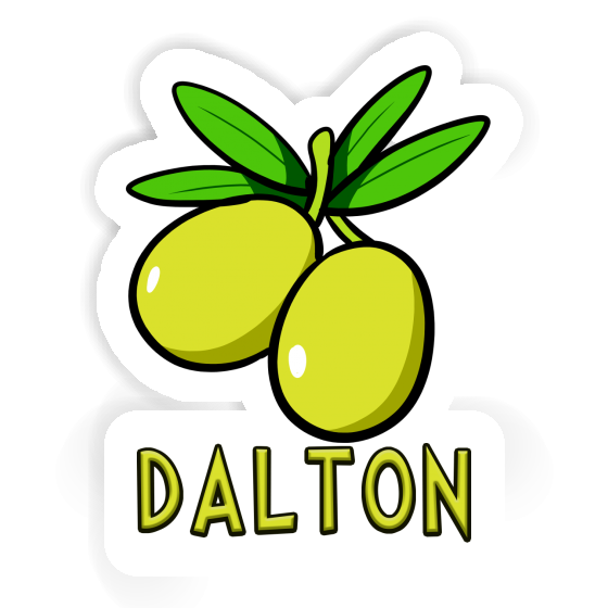 Olive Autocollant Dalton Notebook Olive Autocollant Dalton Notebook Image