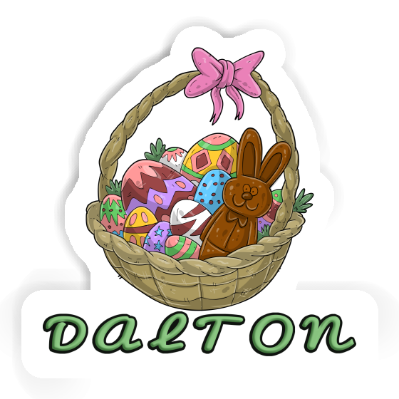 Dalton Autocollant Nid de Pâques Gift package Image