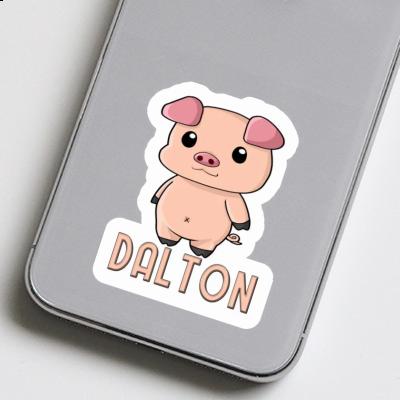 Sticker Schweinchen Dalton Sticker Schweinchen Dalton Image