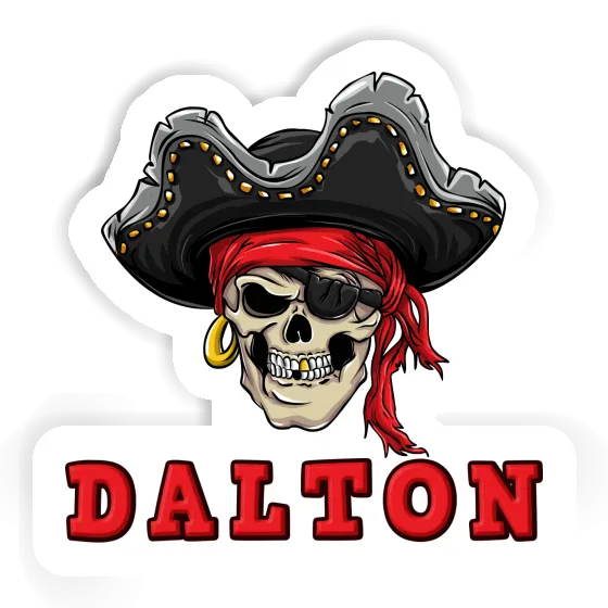 Dalton Autocollant Tête de pirate Notebook Dalton Autocollant Tête de pirate Notebook Image