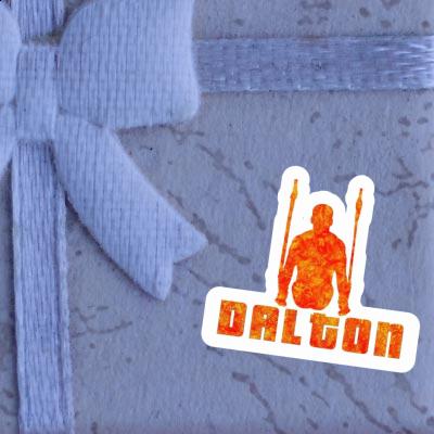 Dalton Autocollant Gymnaste aux anneaux Notebook Dalton Autocollant Gymnaste aux anneaux Gift package Image