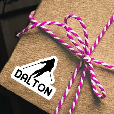 Skifahrerin Sticker Dalton Notebook Skifahrerin Sticker Dalton Notebook Image