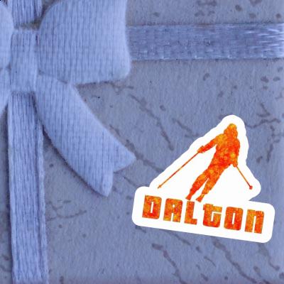 Sticker Dalton Skifahrerin Laptop Sticker Dalton Skifahrerin Laptop Image