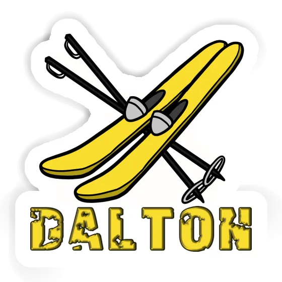 Aufkleber Dalton Ski Notebook Aufkleber Dalton Ski Gift package Image