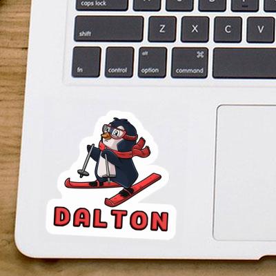Dalton Autocollant Skieuse Notebook Dalton Autocollant Skieuse Notebook Image