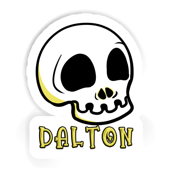 Dalton Aufkleber Totenkopf Laptop Image