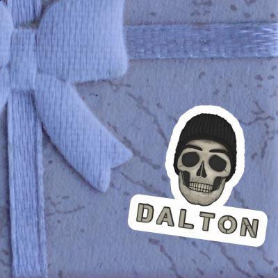 Autocollant Dalton Tête de mort Autocollant Dalton Tête de mort Image