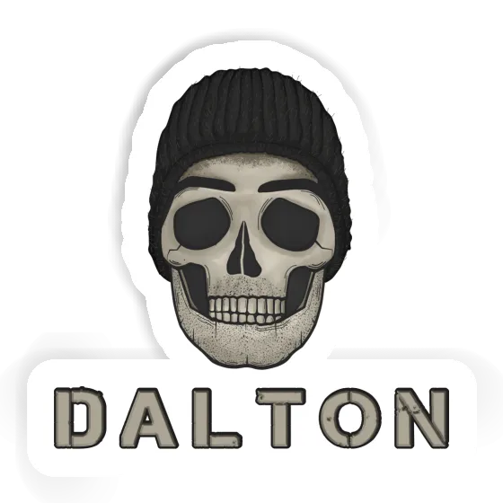 Autocollant Dalton Tête de mort Notebook Autocollant Dalton Tête de mort Notebook Image