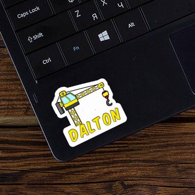 Tower Crane Sticker Dalton Notebook Image